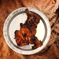 نص حبة دجاج مظبي بدون أرز